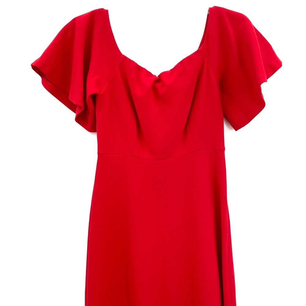 ZARA OFF THE SHOULDER MIDI XS DRESS. - Picture 8 of 11